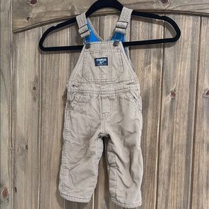 OshKosh B'gosh Tan Overalls for Active Adventures